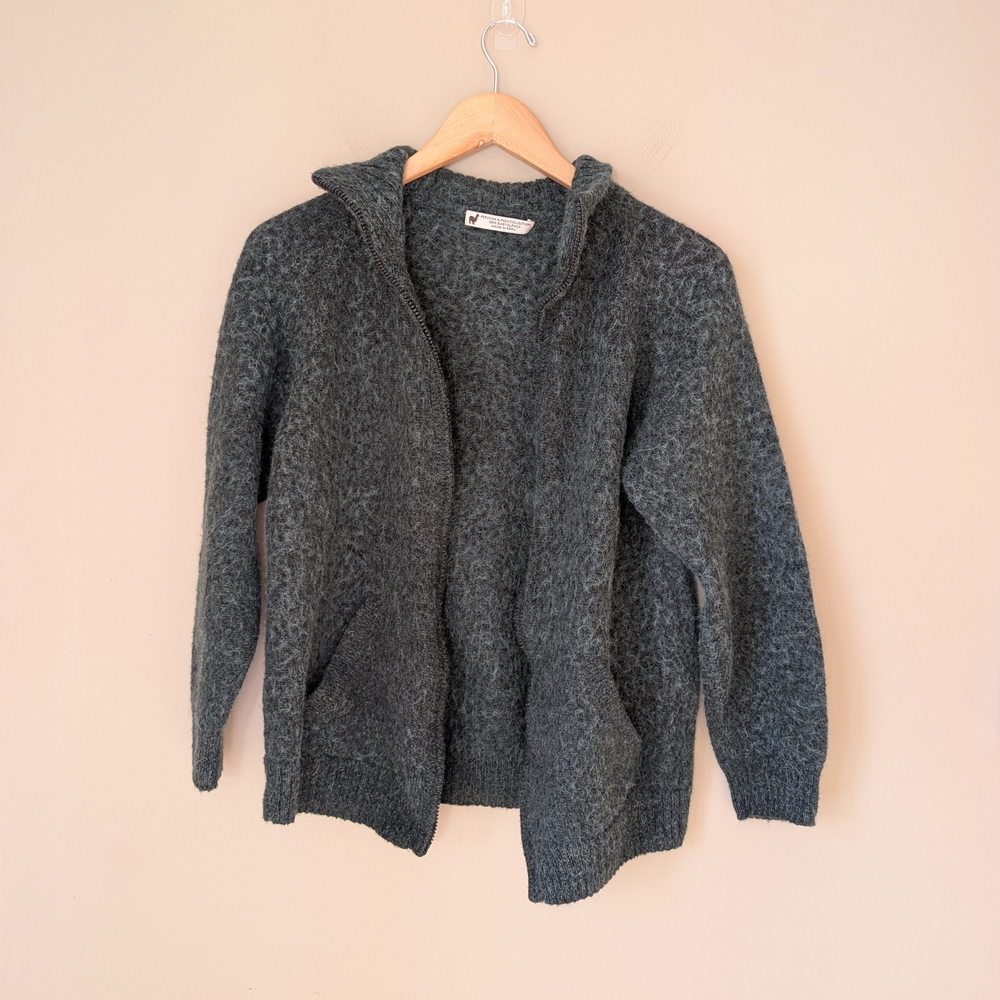 Women's Alpaca Cardigan Sweater Size Small